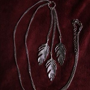 Feather necklace